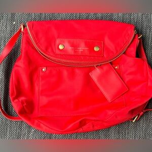 Marc by Marc Jacobs gorgeous Preppy Natasha crossbody red bag.